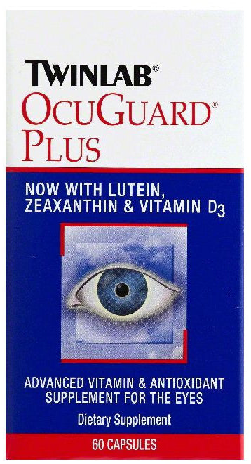 OcuGuard Plus, 60 Capsules , Brand_TwinLab Form_Capsules Size_60 Caps