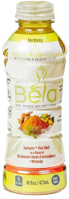 Turmeric & Tulsi (Holy Basil), Elegant Tropical, 16 Fl Oz (473 mL) Liquid , Brand_Bela Flavor_Tropical Form_Liquid Size_16 Oz