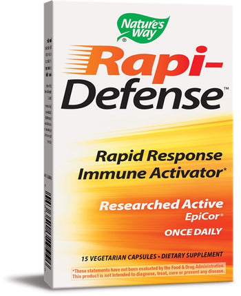 Rapi-Defense™, 15 Veg Capsules , Brand_Nature's Way Form_Veg Capsules Size_15 Caps