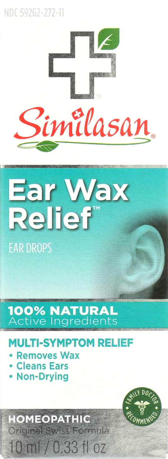 Ear Wax Relief™ Ear Drops, 0.33 Fl Oz (10 mL) Liquid , Brand_Similasan Form_Liquid Size_1 Oz