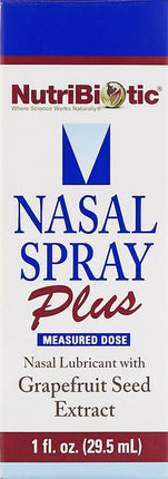 Nasal Spray Plus with Grapefruit Seed Extract, 1 Fl Oz (29.5 mL) Nasal Spray , 20% Off - Everyday [On]