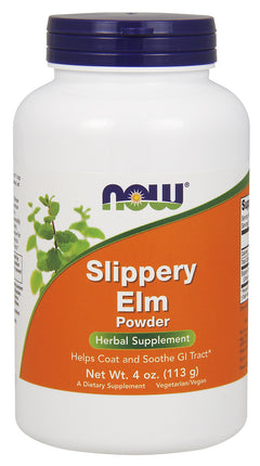 Slippery Elm Powder, 4 oz. , Brand_NOW Foods Form_Powder Size_4 Oz