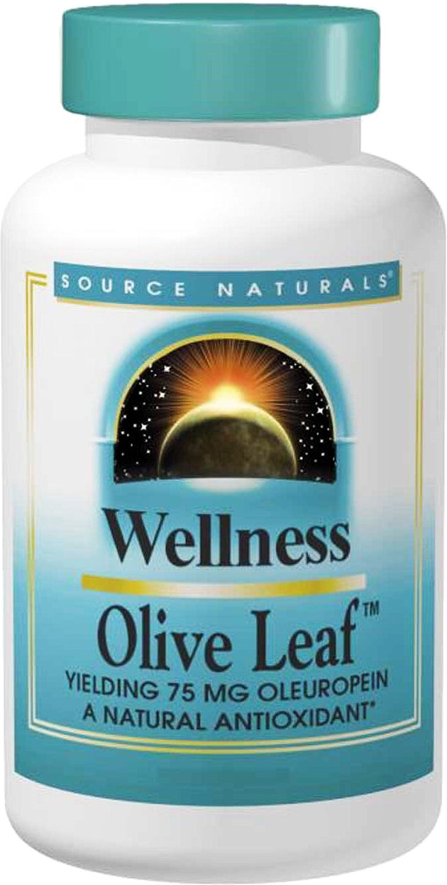 Wellness Olive Leaf™, 120 Tablets , Brand_Source Naturals Form_Tablets Size_120 Tabs