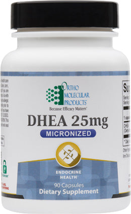 DHEA, 25 mg, 90 Capsules , Brand_Ortho Molecular Form_Capsules Potency_25 mg Requires Consultation Size_90 Caps