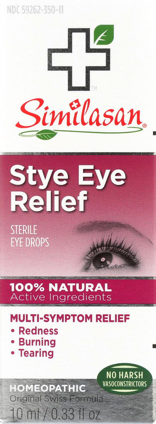 Stye Eye Relief Sterile Eye Drops, 0.33 Fl Oz (10 mL) Liquid , Brand_Similasan Form_Liquid Size_1 Oz