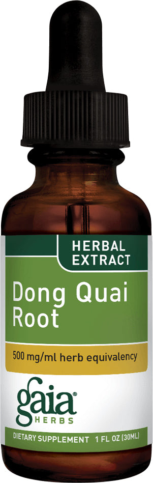 Dong Quai Root, 500 mg per mL, 1 Fl Oz (30 mL) Liquid , Brand_Gaia Herbs Form_Liquid Potency_500 mg Size_1 Fl Oz
