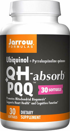 QH-absorb + PQQ, 30 Softgels , Brand_Jarrow Formulas Form_Softgels Size_30 Softgels