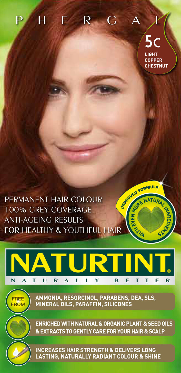 5C Light Copper Chestnut Permanent Hair Color, Hair Dye , 20% Off - Everyday [On]