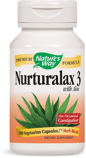 Nurturalax™ 3, 100 Veg Capsules , Brand_Nature's Way Form_Veg Capsules Size_100 Caps