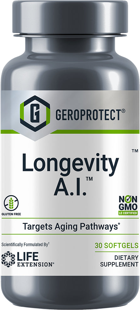GEROPROTECT® Longevity A.I.™ Being dicontinued once stock is gone, 30 Softgels ,