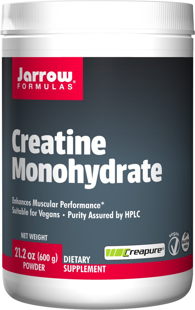 Creatine Monohydrate, 21.2 oz (600 g) , Brand_Jarrow Formulas Form_Powder Size_21.2 Oz