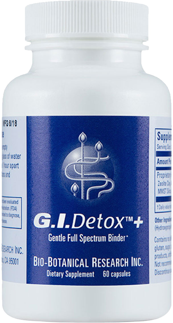 G.I.Detox™ + Gentle Full Spectrum Binder, 60 Capsules , Brand_Bio Botanical Research Form_Capsules Size_60 Caps