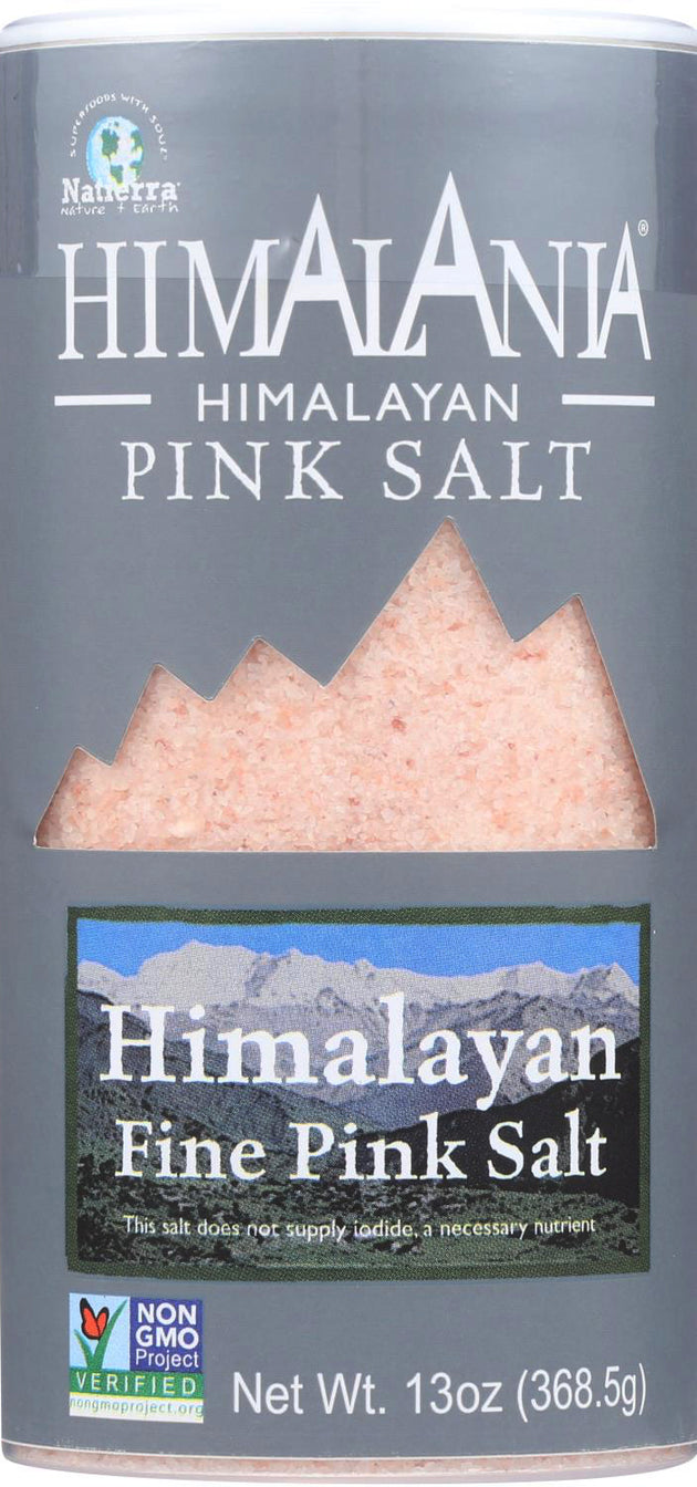 Himalayan Pink Salt, 13 Oz (368.5 g) Salt , Brand_Natierra Form_Salt Size_13 Oz