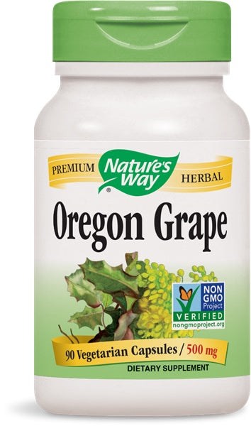 Oregon Grape Root, 90 Capsules , Brand_Nature's Way Form_Capsules Size_90 Caps