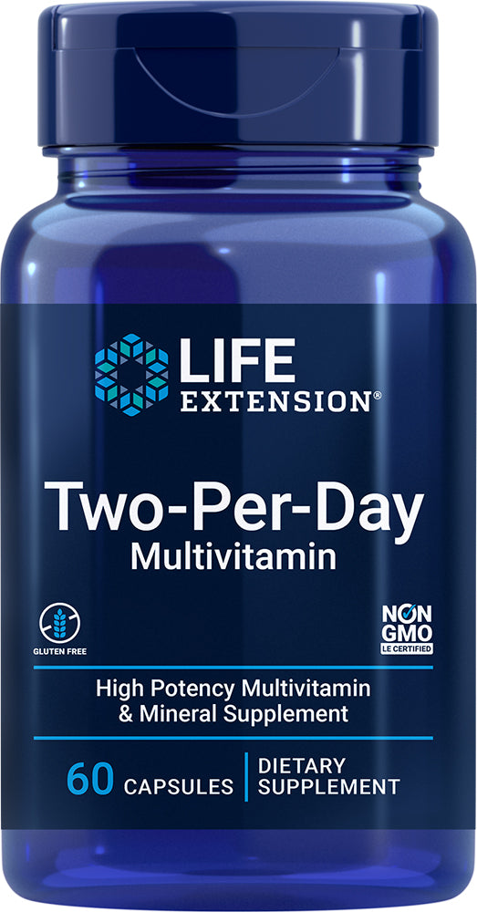 Two-Per-Day Multivitamin, 60 Capsules ,
