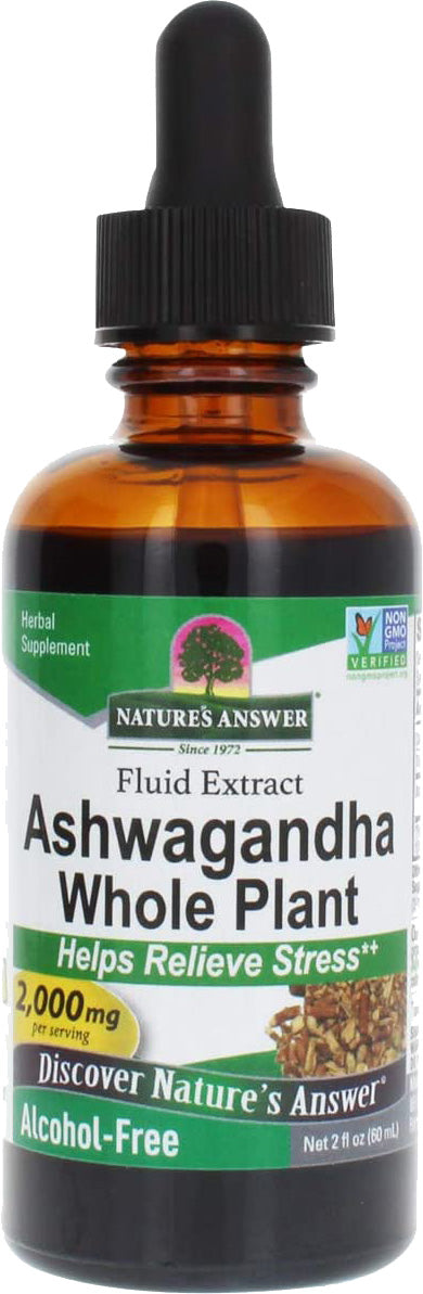 Ashwagandha Whole Plant Extract, 2000 mg, 2 Fl Oz (60 mL) Liquid , 20% Off - Everyday [On]