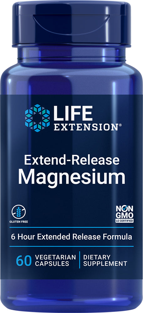 Extend-Release Magnesium, 60 Vegetarian Capsules ,