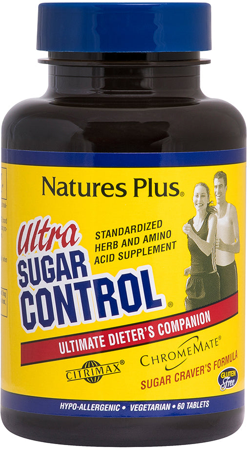 Ultra Sugar Control®, 60 Tablets , Brand_Nature's Plus Form_Tablets Size_60 Tabs