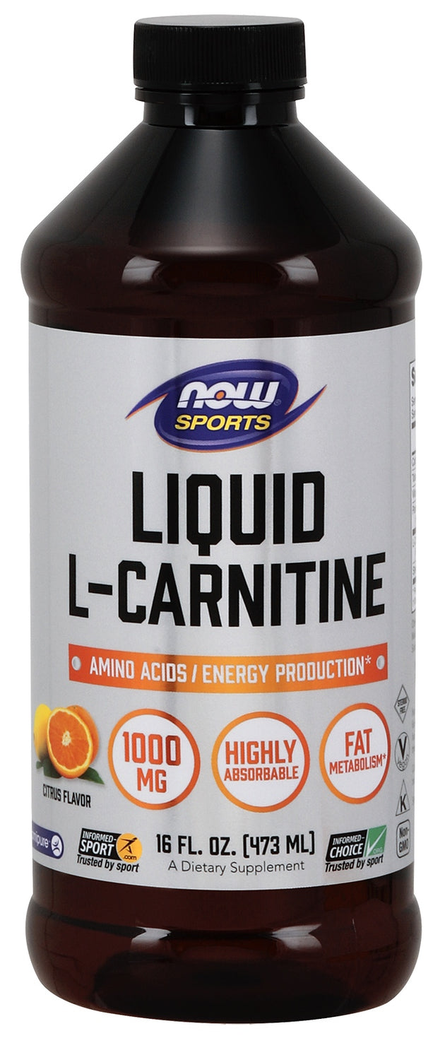 L-Carnitine Liquid 1000 mg, Citrus, 16 fl oz.