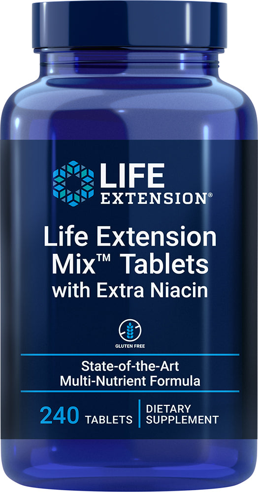 Life Extension Mix™ Tablets with Extra Niacin, 240 Tablets ,