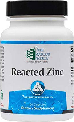 Reacted Zinc, 60 Capsules , No Tags Requires Consultation