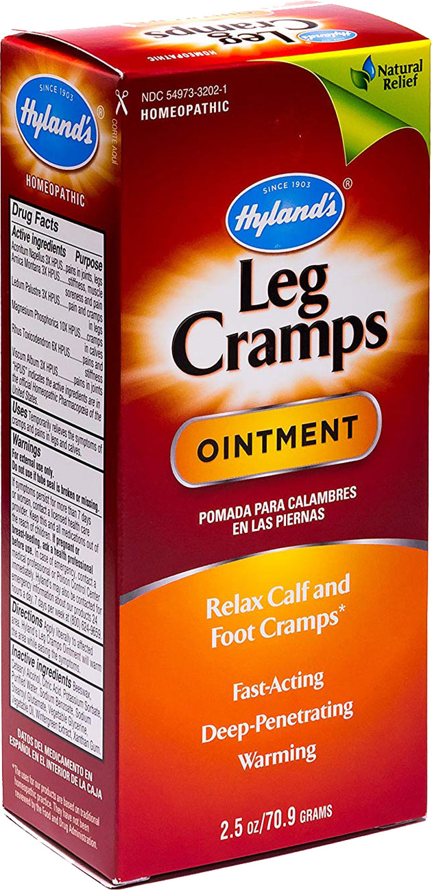 Leg Cramps 2.50 oz, Ointment , Brand_Hyland's Homeopathic Form_Ointment Size_2.5 Oz