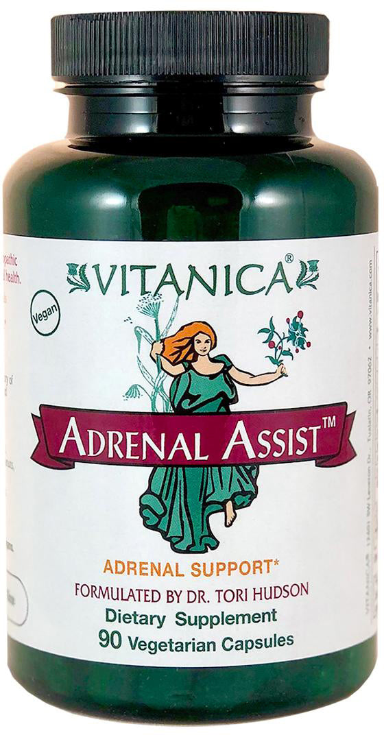 Adrenal Assit™, 90 Vegetarian Capsules , Brand_Vitanica Form_Vegetarian Capsules Size_90 Caps