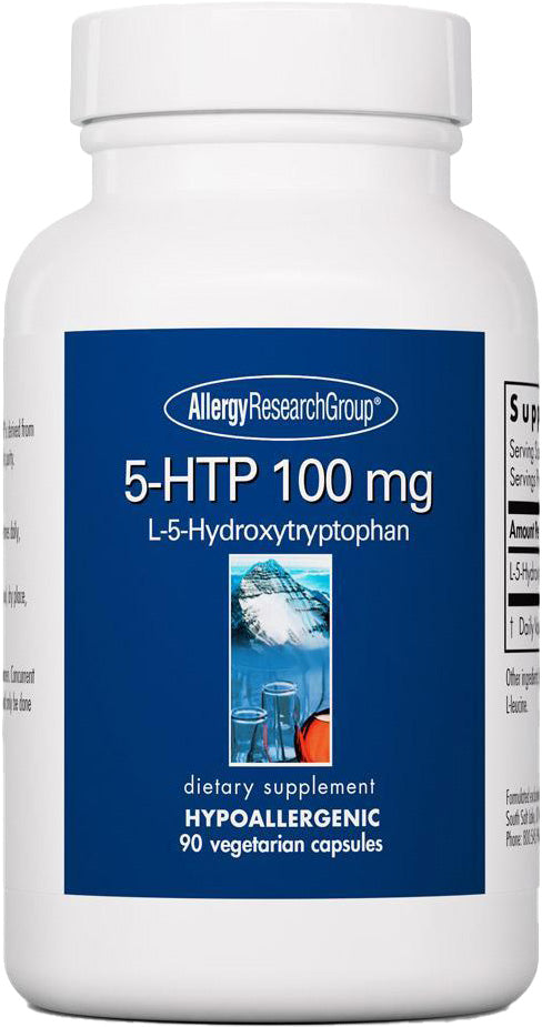 5-HTP 100 mg, 90 Vegetarian Capsules , Brand_Allergy Research Group