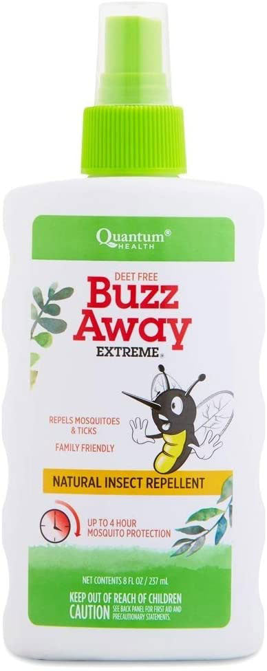 Deet Free Buzz Away Extreme®, 8 Fl Oz (237 mL) Spray , 20% Off - Everyday [On]