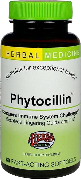 Phytocillin®, 60 Fast-Acting Softgels , Brand_Herbs Etc Form_Softgels Size_60 Softgels