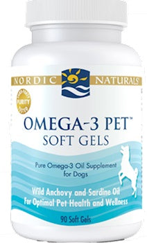 Omega-3 Pet, 90 gels , Brand_Nordic Naturals Form_Softgels