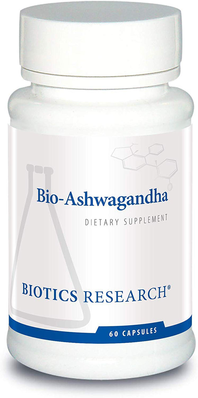 Bio-Ashwagandha, 300 mg, 60 Capsules , Brand_Biotics Form_Capsules Potency_300 mg Size_60 Caps