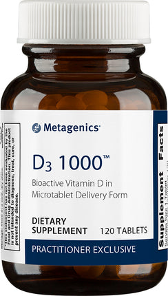 D3 1000™, 120 Tablets , Emersons