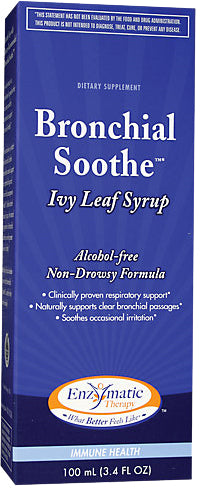 Bronchial Soothe®, 100 ml Syrup , Brand_Enzymatic Therapy Form_Syrup Size_4 Fl Oz