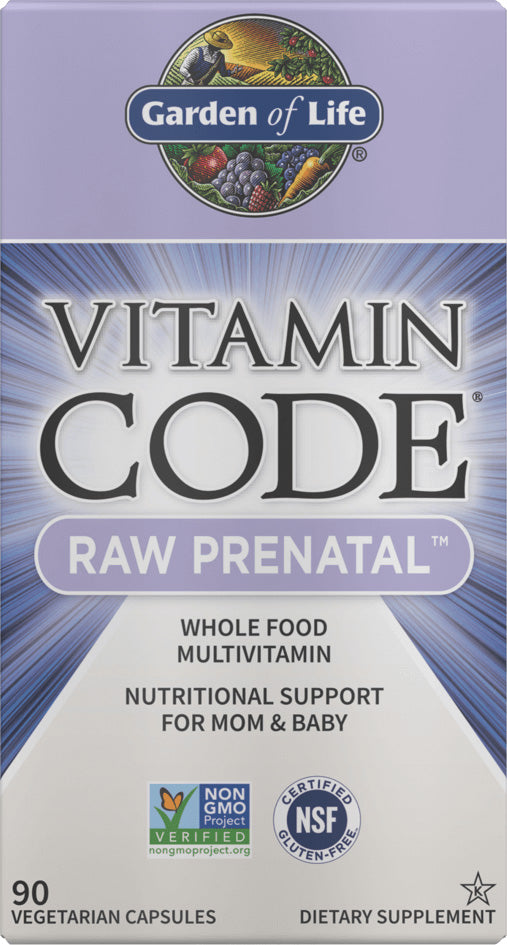 Vitamin Code®️ Raw Prenatal™, 90 Vegetarian Capsules , 20% Off - Everyday [On] This is a Vitamin C Product