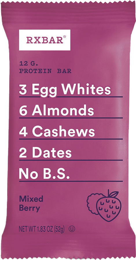 Protein Bar, 12 g of Protein, Mixed Berry Flavor, 1.83 Oz (52 g) Bar , 20% Off - Everyday [On]