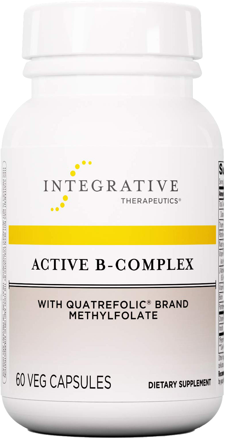 Active B-Complex, 60 Vegetarian Capsules , Brand_Integrative Therapeutics caps Form_Vegetarian Capsules Size_60 Caps