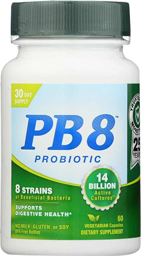 PB8, 14 Billion CFU with 8 Strains, 60 Vegetarian Capsules , 20% Off - Everyday [On]