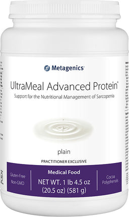 UltraMeal Advanced Protein®, Plain Flavor, 20.5 Oz (581 g) Powder