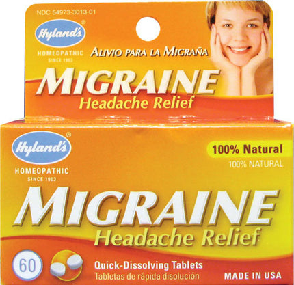 Migraine Headache Relief, 60 Tablets