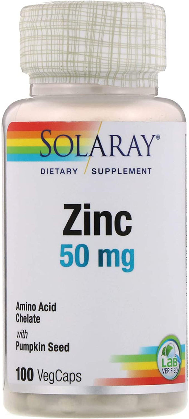 Zinc, 50 mg, 100 Vegetarian Capsules , 20% Off - Everyday [On]