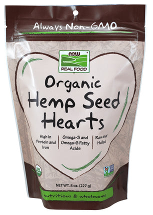 Hemp Seed Hearts, Organic, 8 oz.