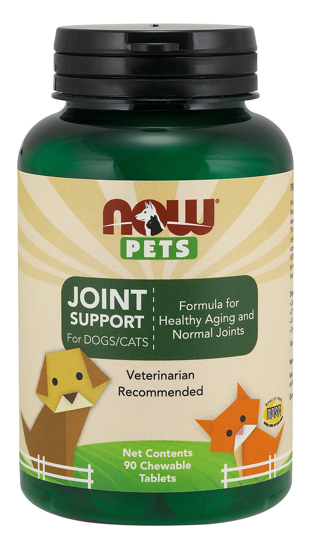 Joint Support Chewables for Dogs & Cats, 90 Chewables , Brand_NOW Foods Form_Chewables Size_90 Chews