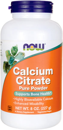 Calcium Citrate, 250 Tablets , Brand_NOW Foods Form_Tablets Size_250 Tabs