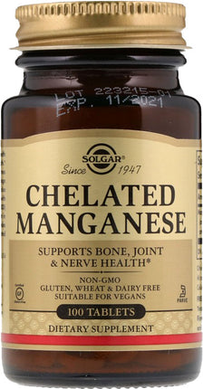 Chelated Manganese, 100 Tablets , 20% Off - Everyday [On]