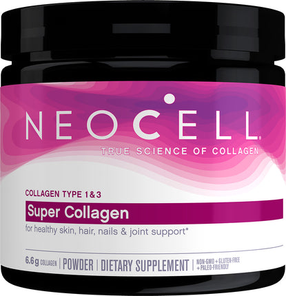 Super Collagen with Collagen Type 1 & 3, 6.6 g Collagen, 14 Oz