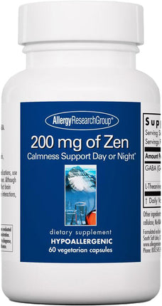 200 mg of Zen, 60 Vegetarian Capsules , Brand_Allergy Research Group