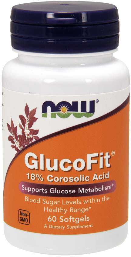 GlucoFit&reg;, 60 Softgels , Brand_NOW Foods Form_Softgels Size_60 Softgels