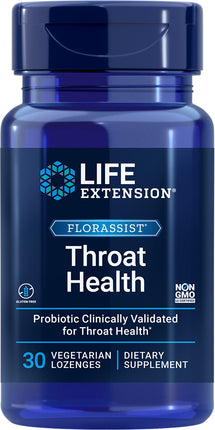 FLORASSIST® Throat Health, 30 Vegetarian Lozenges ,
