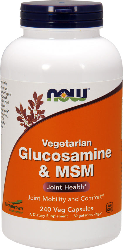Vegetarian Glucosamine & MSM, 240 Vegetarian Capsules , 20% Off - Everyday [On]